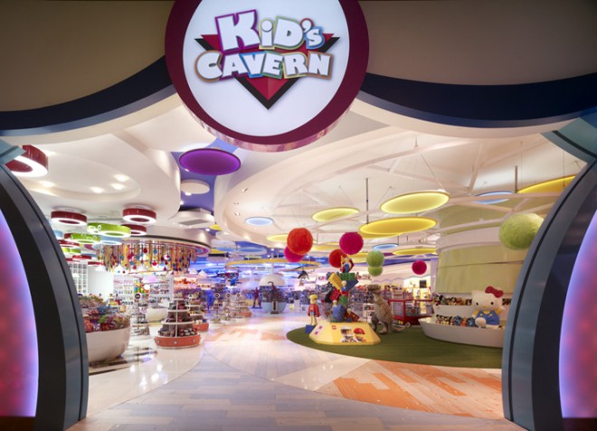 Дизайн детского магазина Kid’s Cavern (Макао, Китай). Креативное агентство Callison